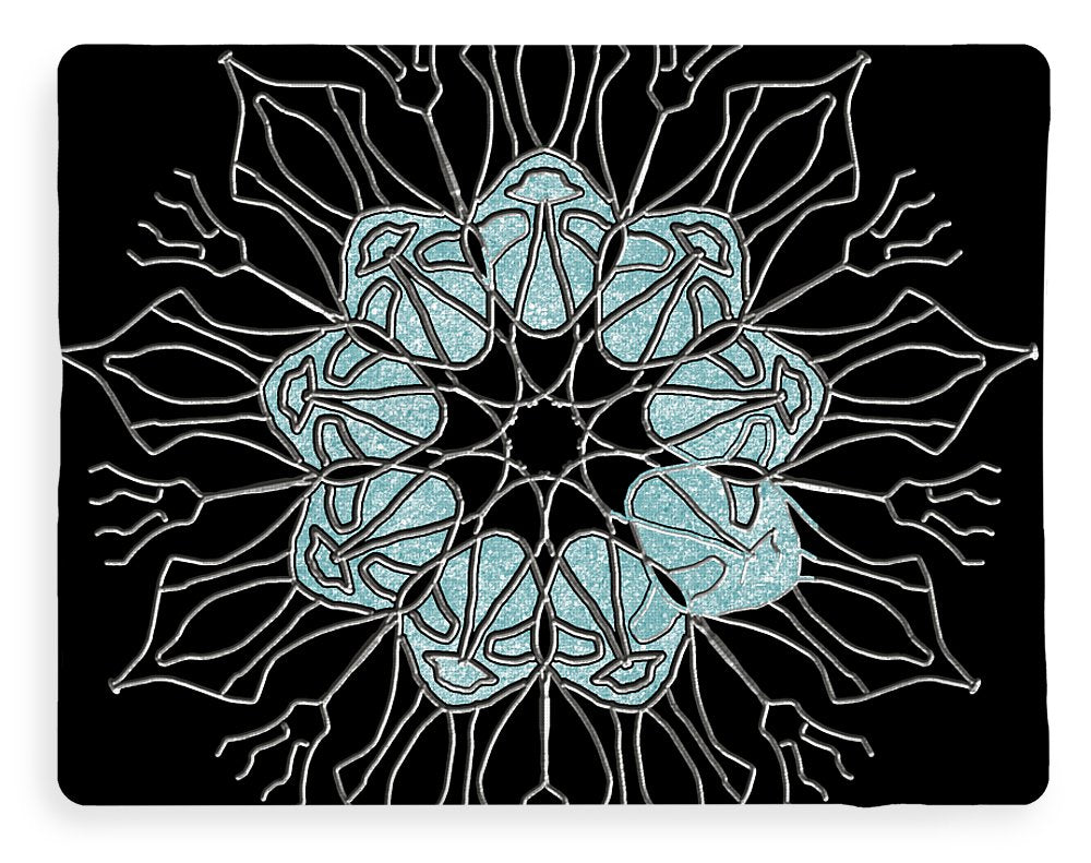 Snowflake Mandala - Blanket