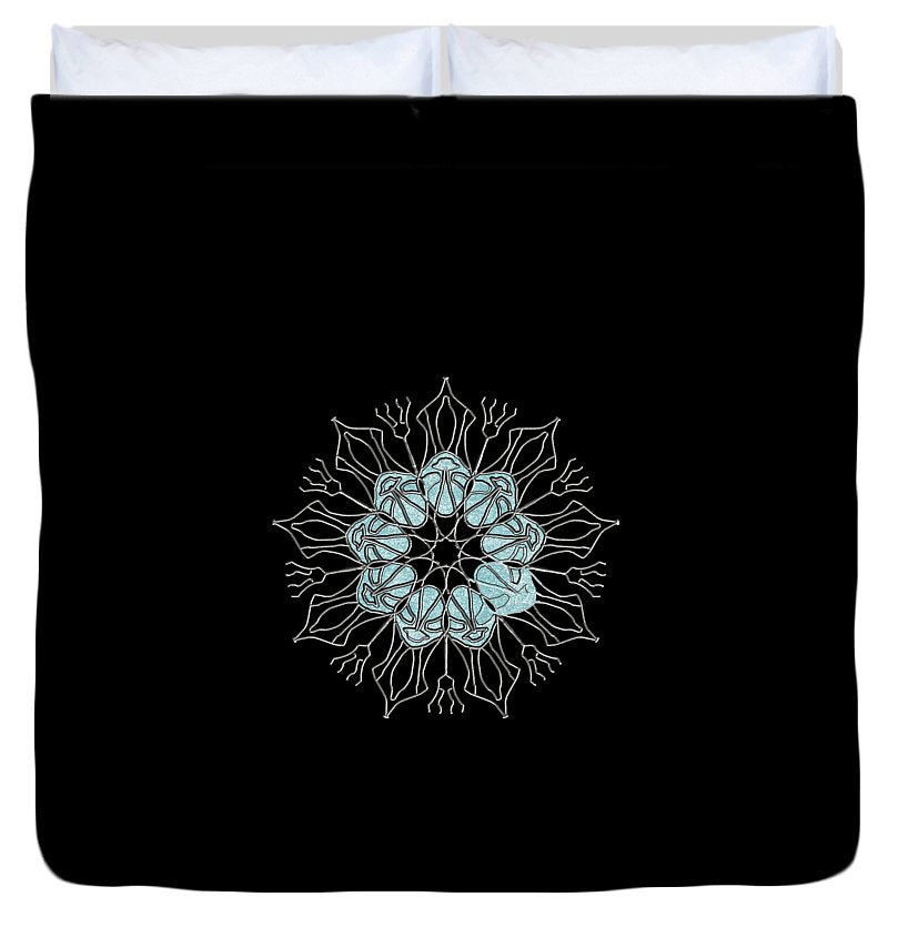 Snowflake Mandala - Duvet Cover