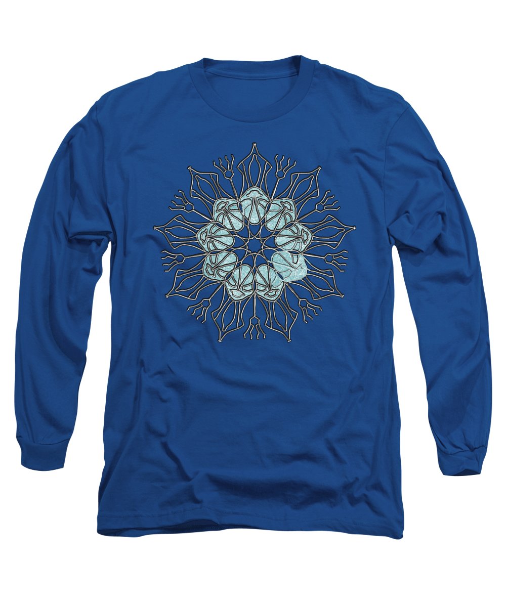 Snowflake Mandala - Long Sleeve T-Shirt