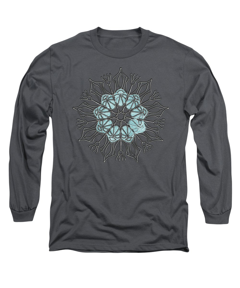 Snowflake Mandala - Long Sleeve T-Shirt