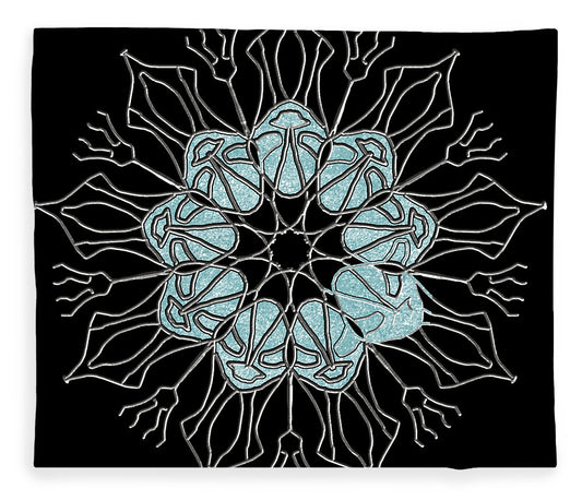 Snowflake Mandala - Blanket