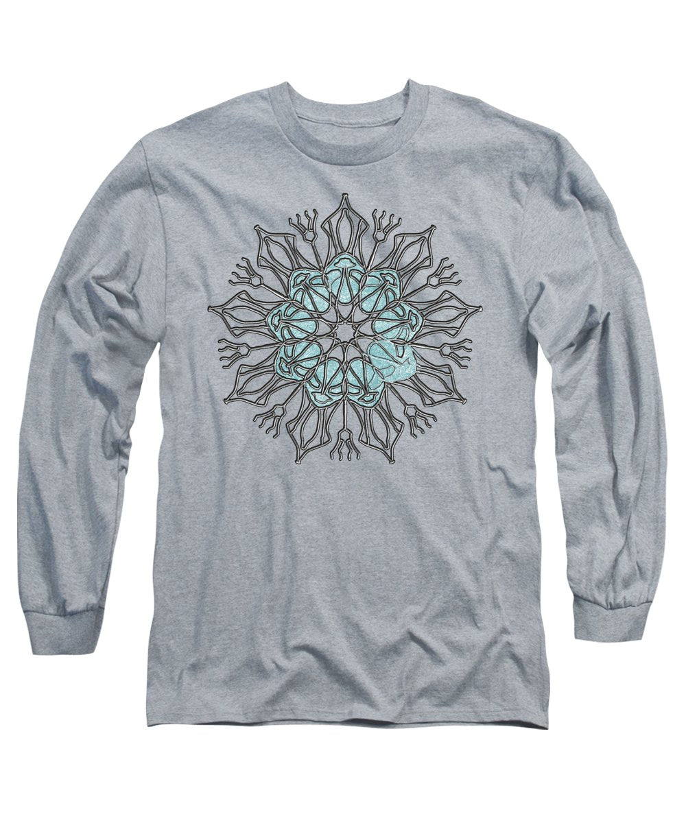 Snowflake Mandala - Long Sleeve T-Shirt