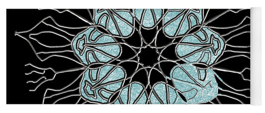 Snowflake Mandala - Yoga Mat