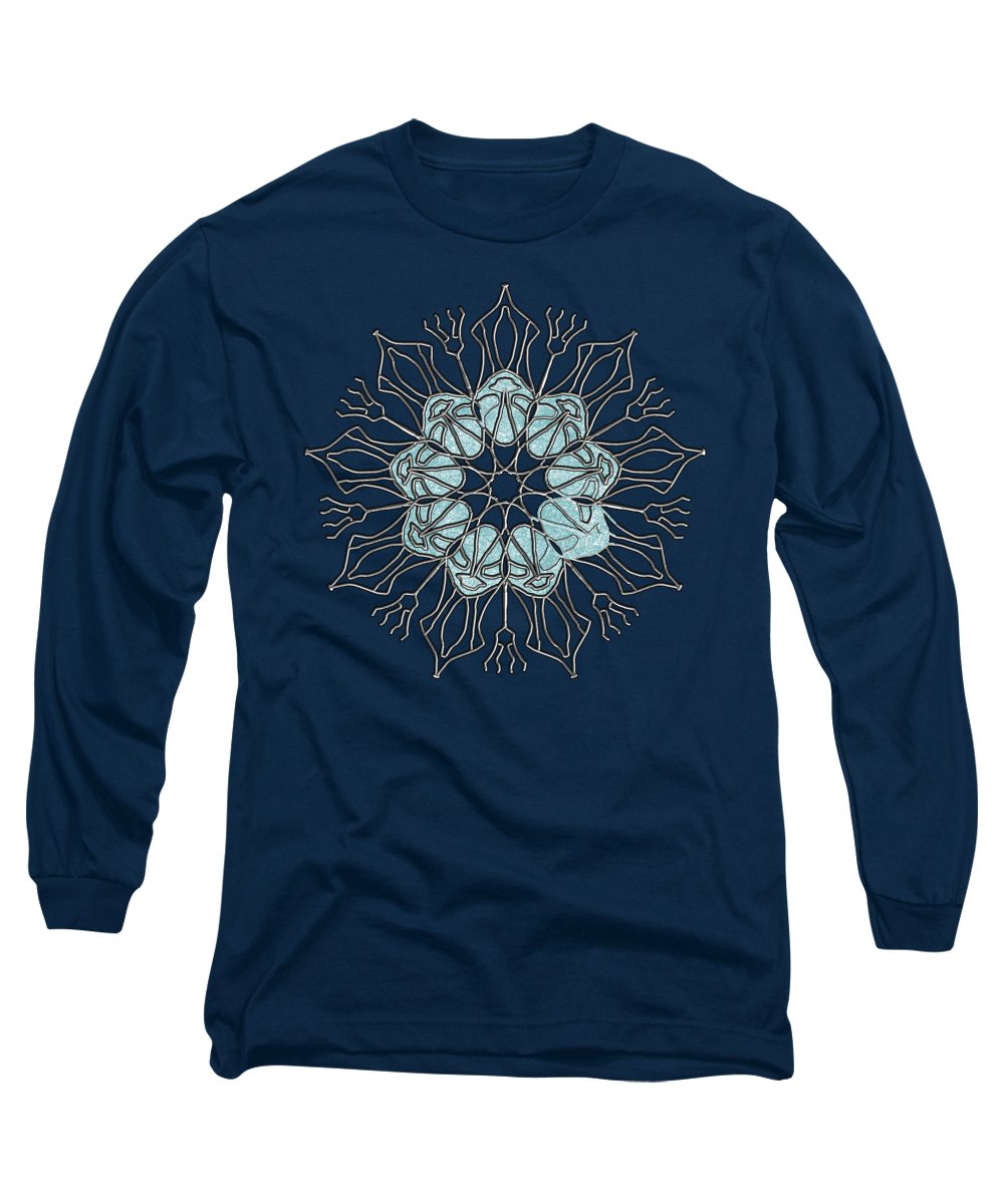 Snowflake Mandala - Long Sleeve T-Shirt