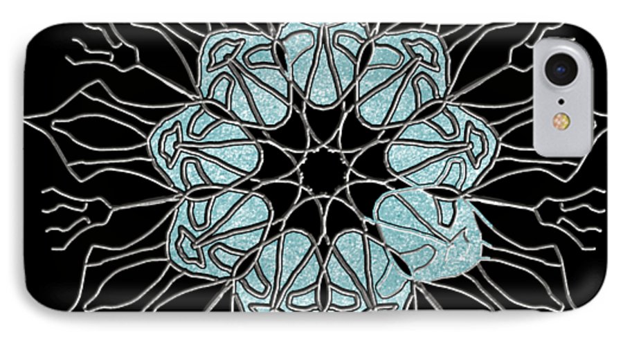 Snowflake Mandala - Phone Case