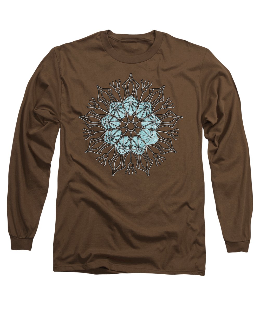 Snowflake Mandala - Long Sleeve T-Shirt