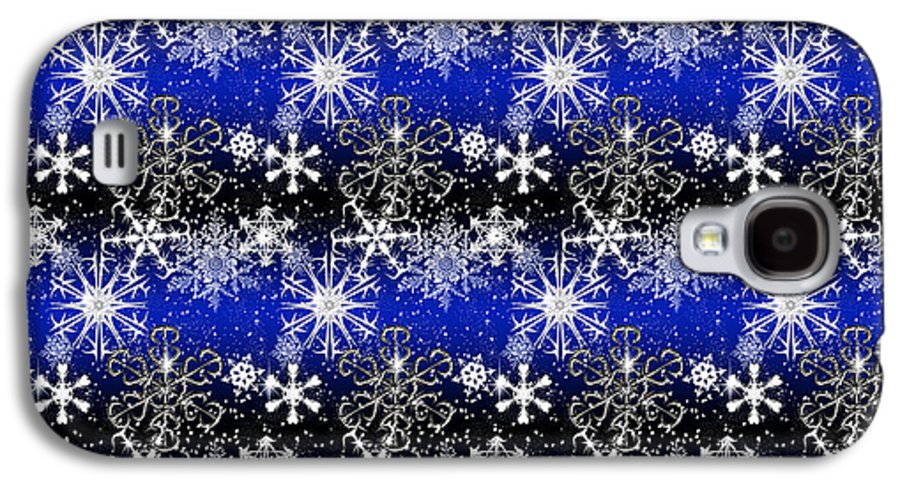 Snowflakes At Night - Phone Case