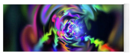 Soft Blend Color Swirl - Yoga Mat