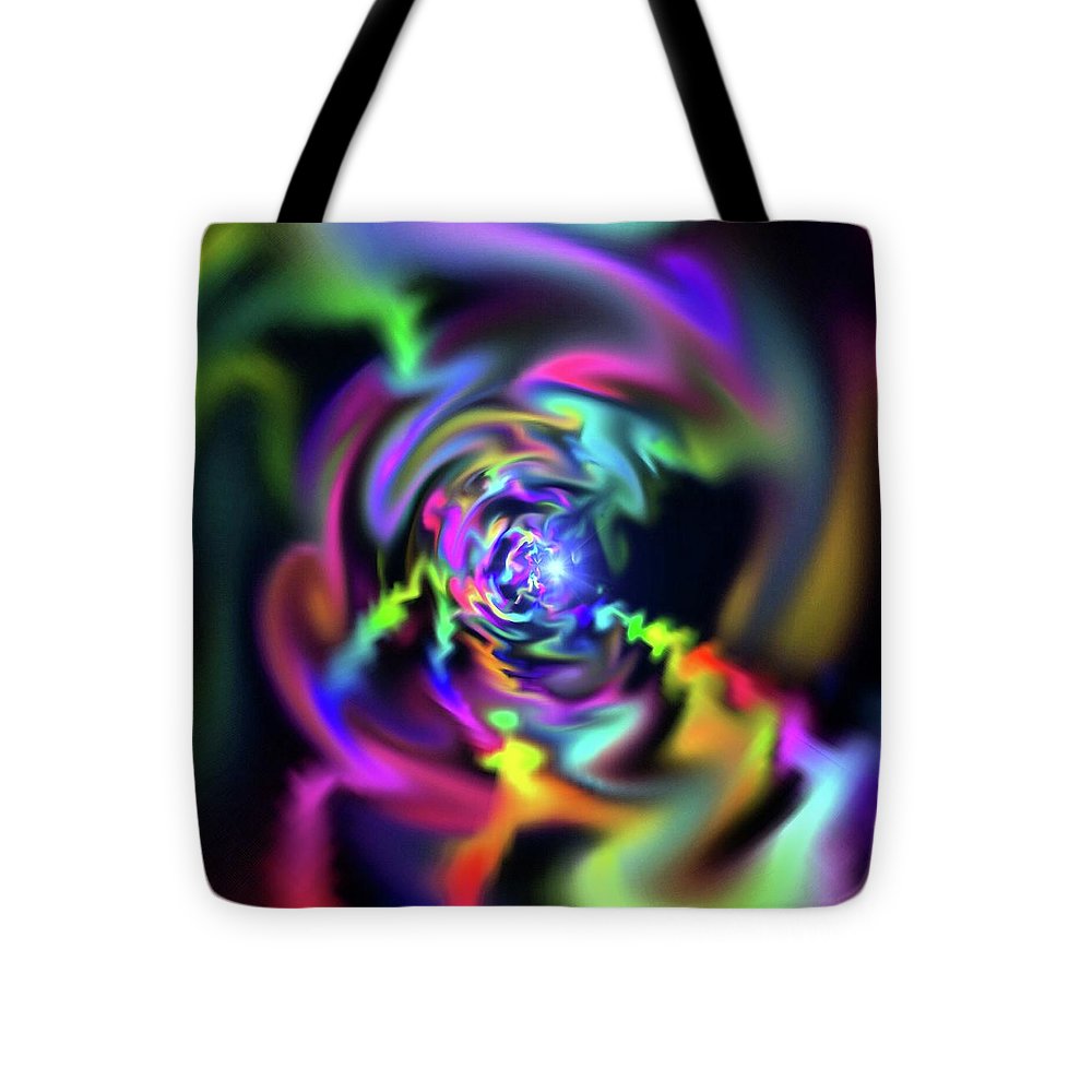 Soft Blend Color Swirl - Tote Bag