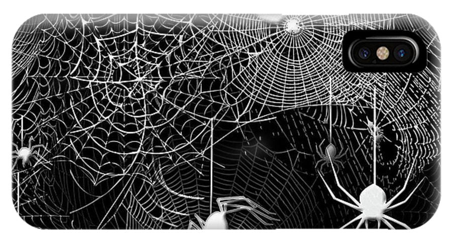 Spider Webs Pattern - Phone Case