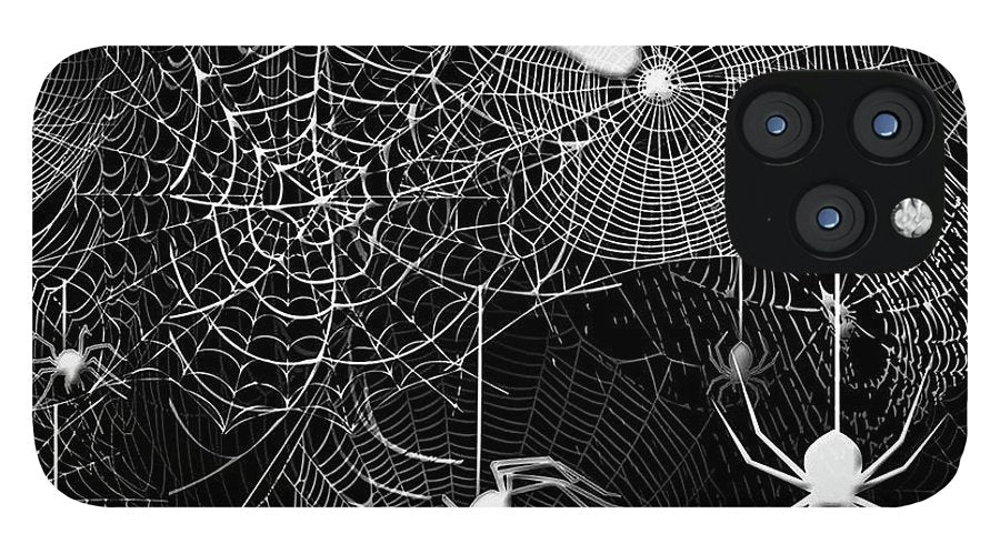 Spider Webs Pattern - Phone Case