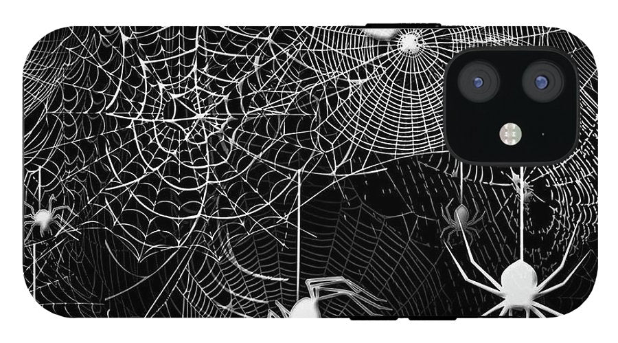 Spider Webs Pattern - Phone Case