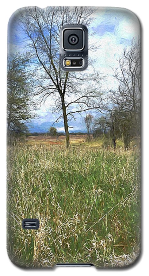 Spring Prairie Grass Landscape - Phone Case