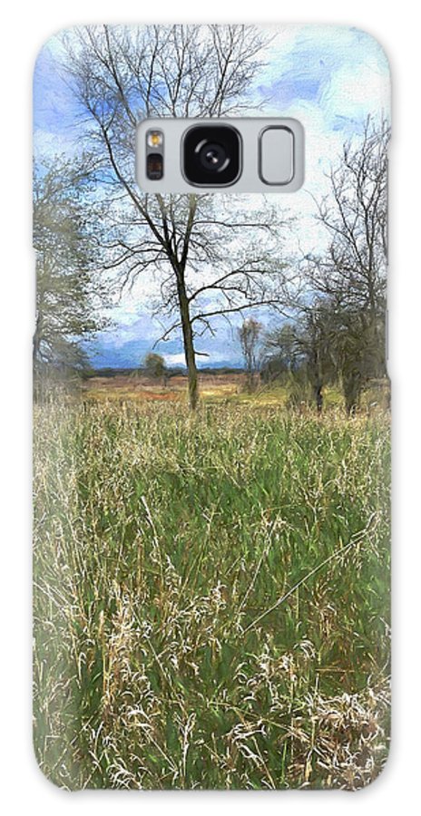 Spring Prairie Grass Landscape - Phone Case