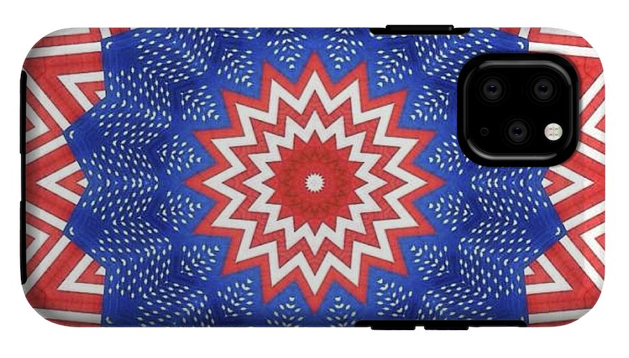 Stars and Stripes Pattern - Phone Case
