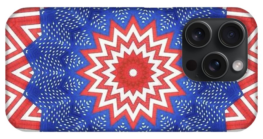 Stars and Stripes Pattern - Phone Case