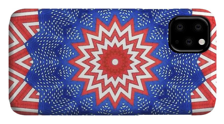 Stars and Stripes Pattern - Phone Case
