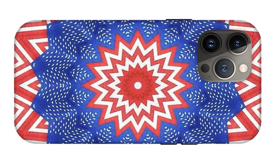 Stars and Stripes Pattern - Phone Case