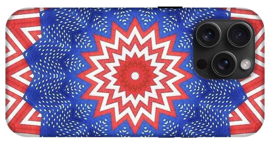 Stars and Stripes Pattern - Phone Case