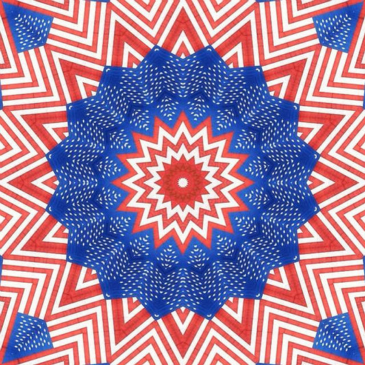 Stars and Stripes Pattern Digital Image Download