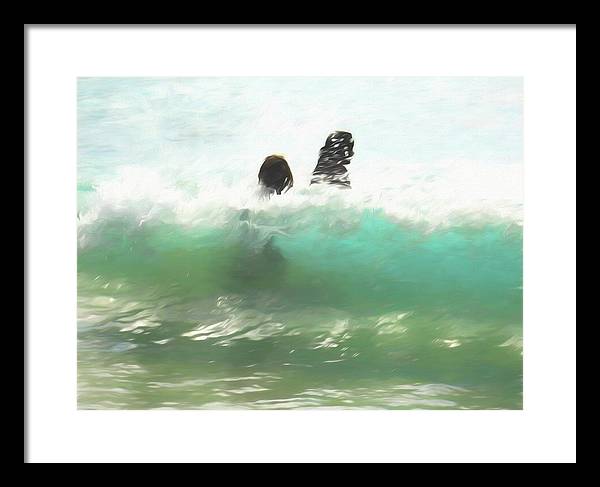 Still Taller Than The Waves - Framed Print