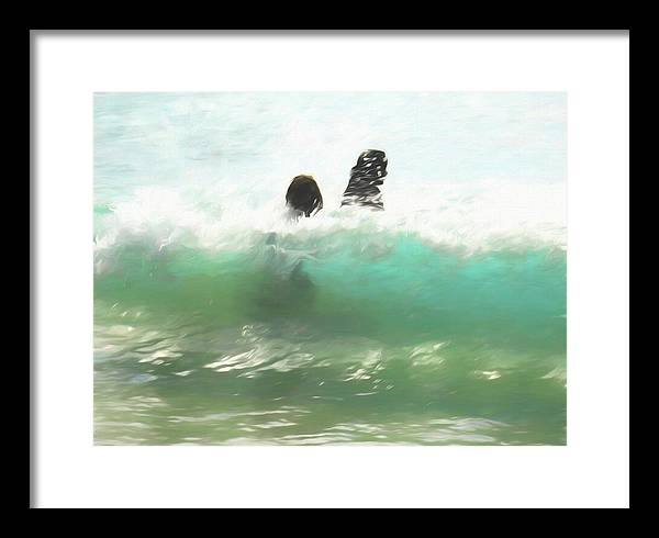 Still Taller Than The Waves - Framed Print