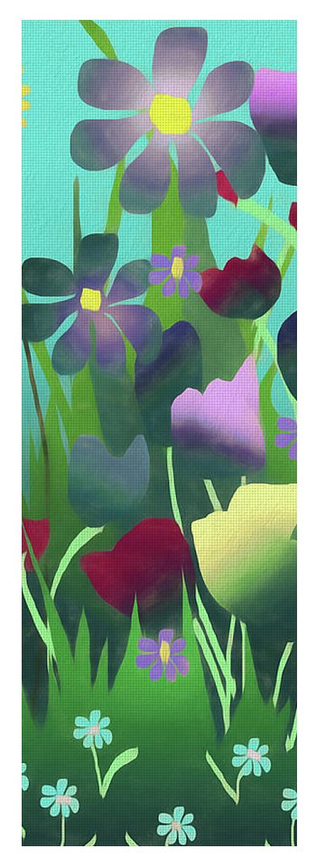 Summer Flower Garden - Yoga Mat