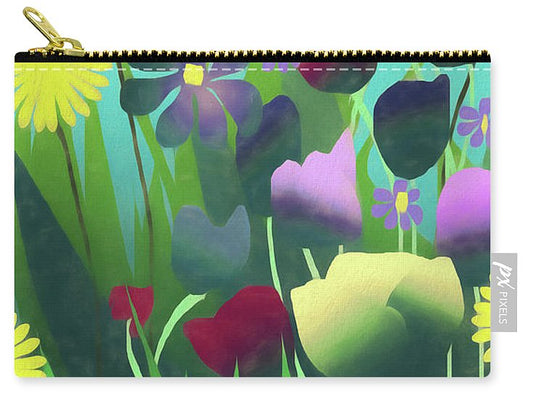 Summer Flower Garden - Carry-All Pouch
