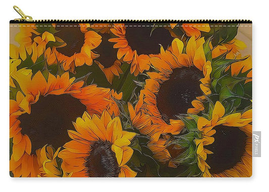 Sunflowers - Carry-All Pouch
