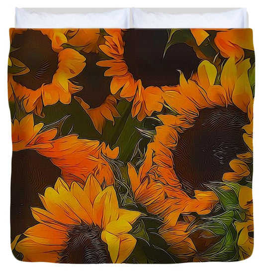 Sunflowers - Duvet Cover