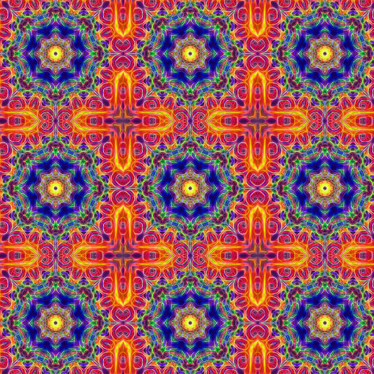 Sunrise Kaleidoscope Digital Image Download