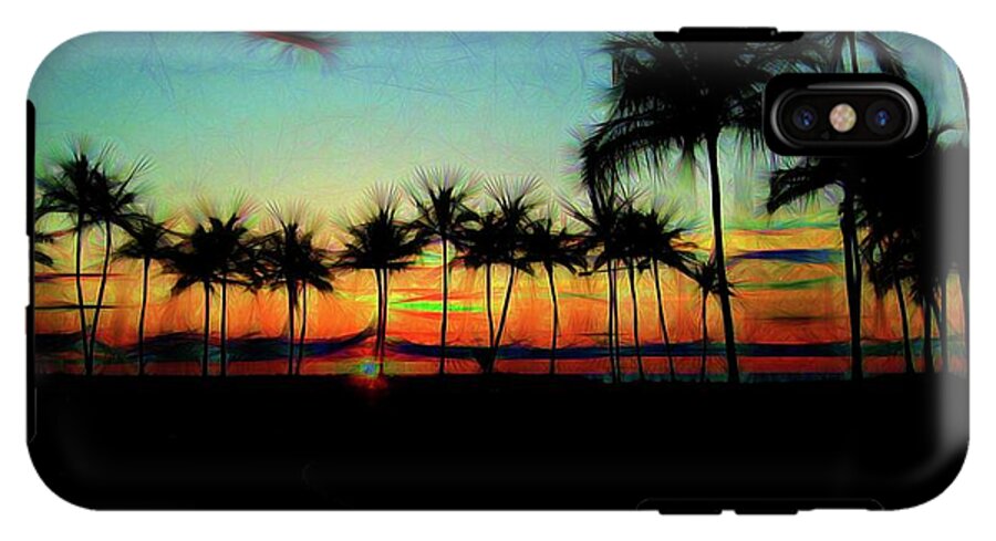 Sunset From The Car - Phone Case