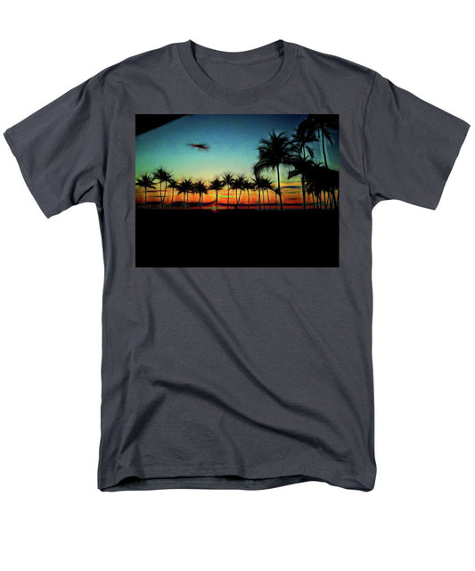 Sunset From The Car - Men's T-Shirt  (Regular Fit)