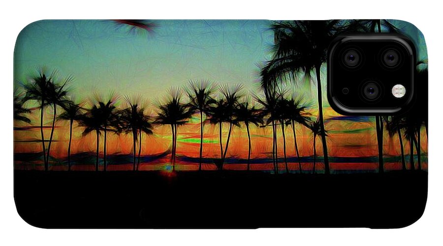 Sunset From The Car - Phone Case