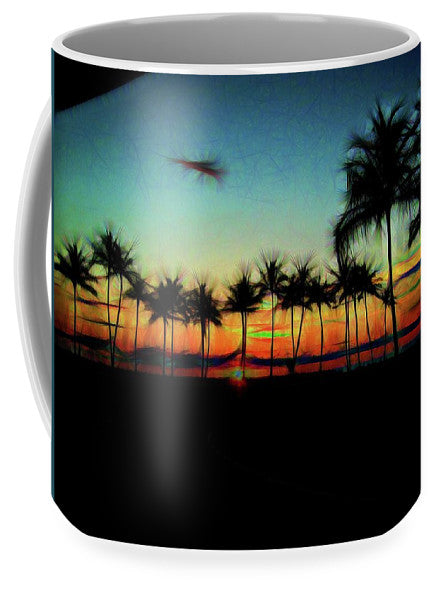 Sunset From The Car - Mug