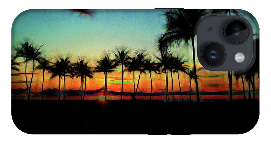 Sunset From The Car - Phone Case