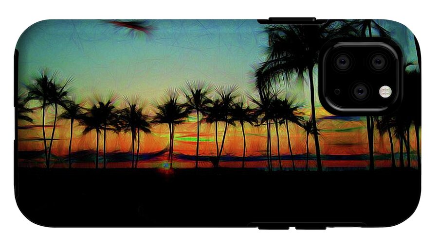 Sunset From The Car - Phone Case