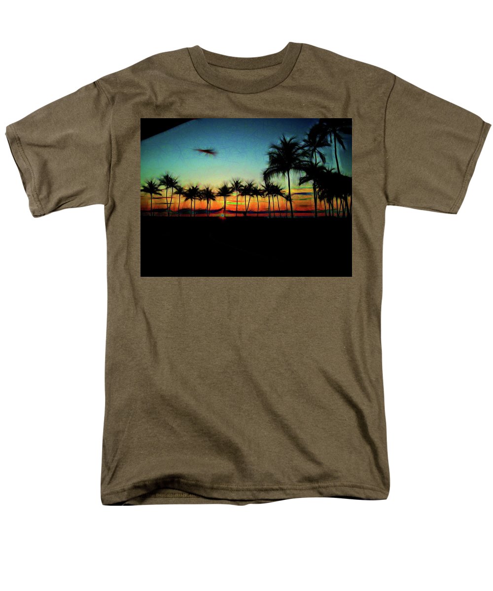 Sunset From The Car - Men's T-Shirt  (Regular Fit)
