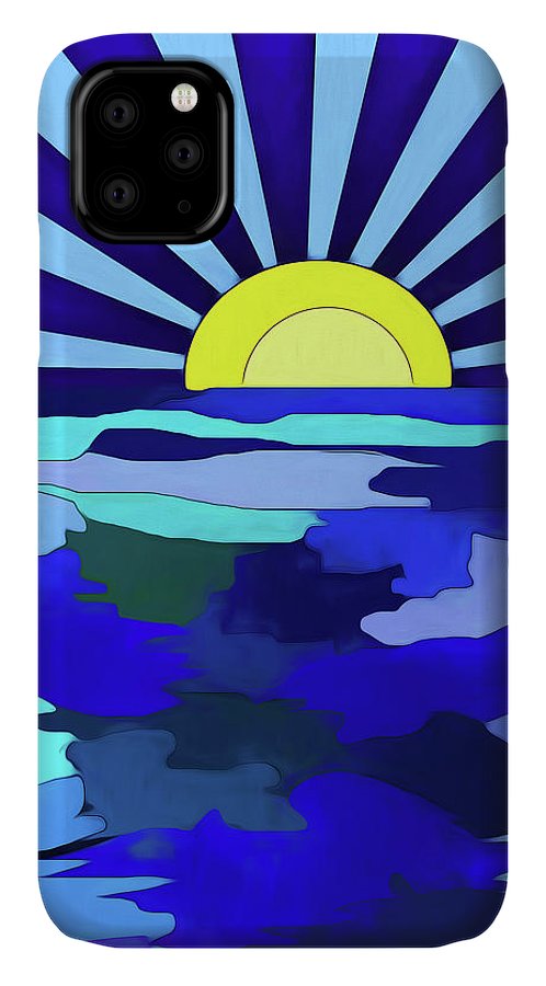Sunset on The Lake - Phone Case