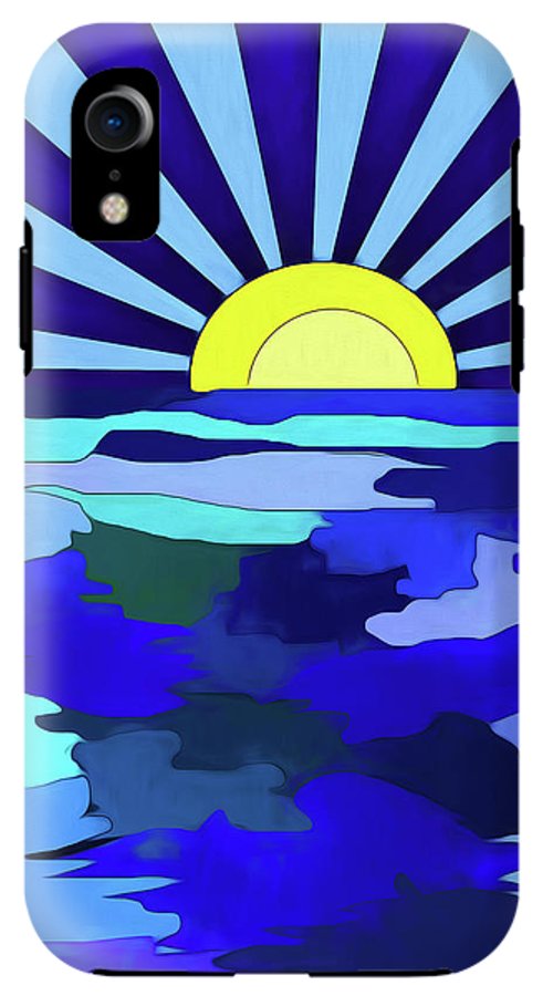 Sunset on The Lake - Phone Case