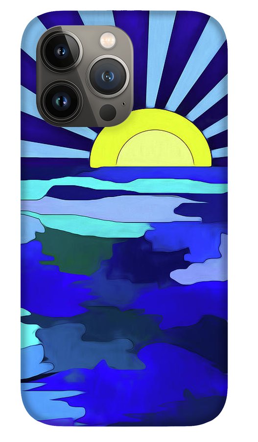 Sunset on The Lake - Phone Case