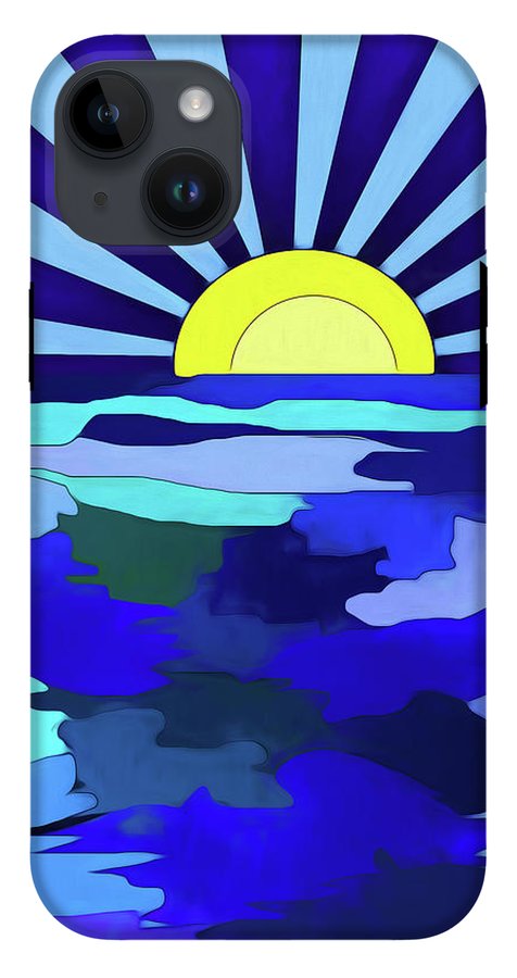 Sunset on The Lake - Phone Case