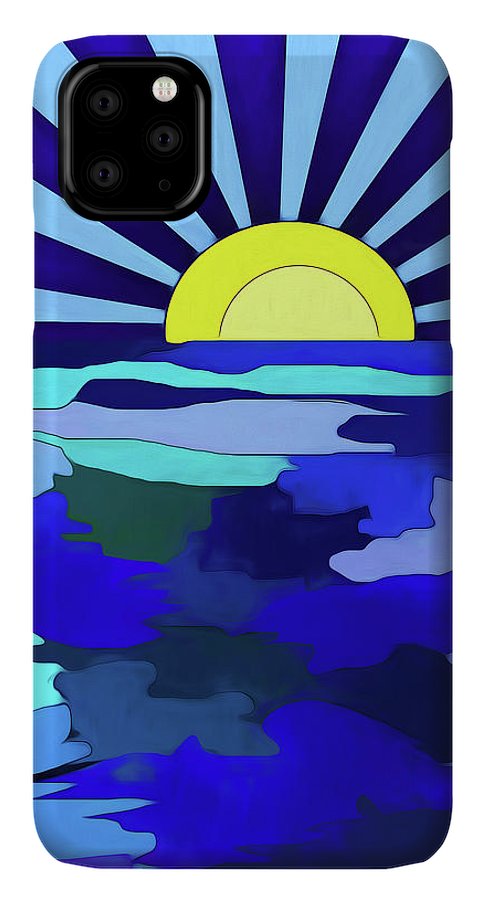 Sunset on The Lake - Phone Case