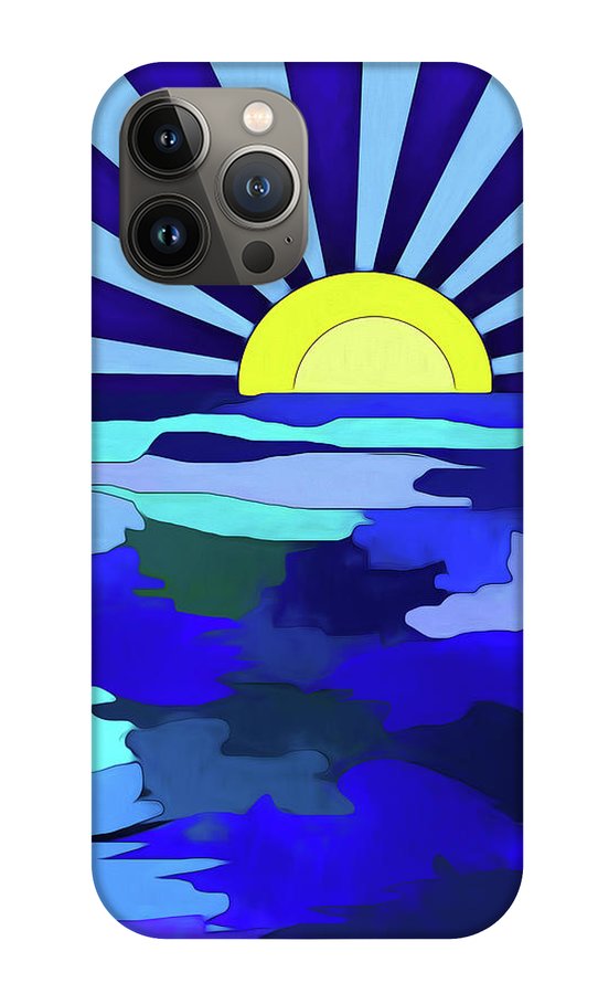 Sunset on The Lake - Phone Case