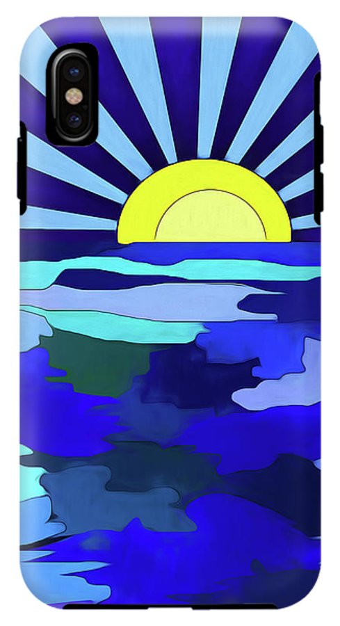 Sunset on The Lake - Phone Case