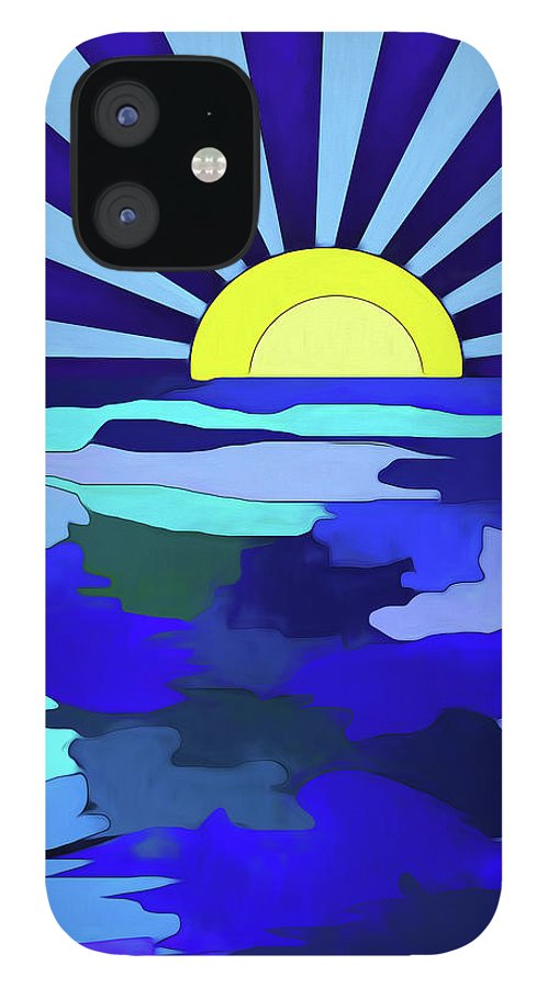 Sunset on The Lake - Phone Case