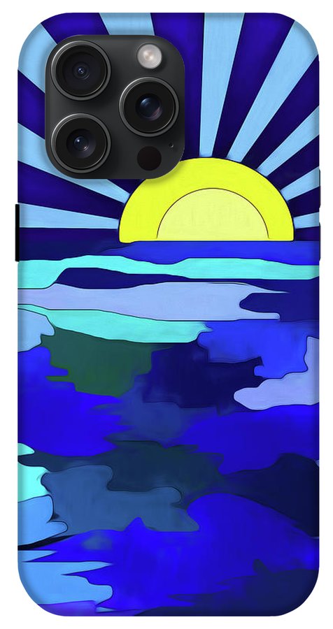 Sunset on The Lake - Phone Case
