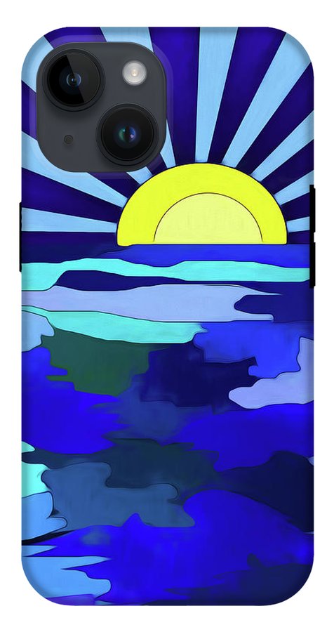 Sunset on The Lake - Phone Case