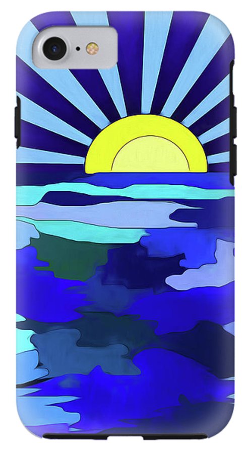 Sunset on The Lake - Phone Case