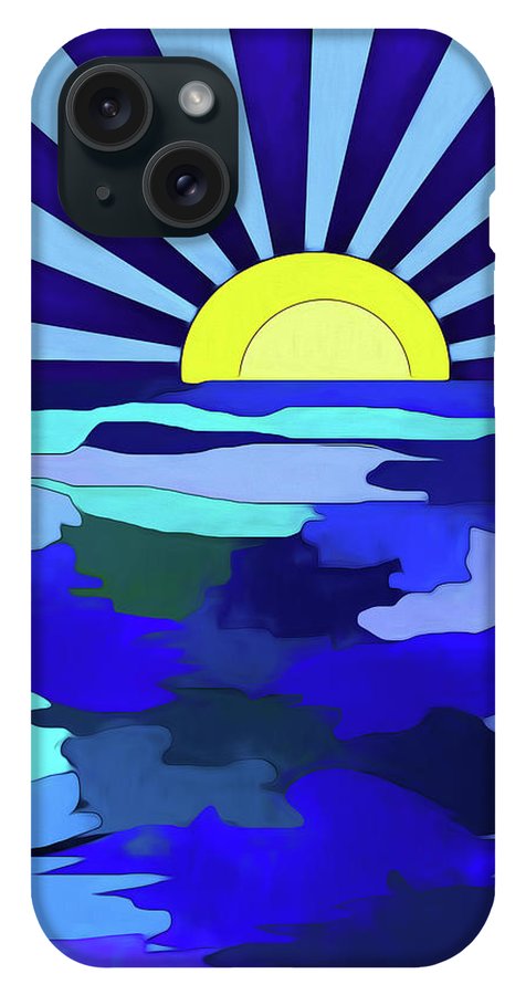 Sunset on The Lake - Phone Case
